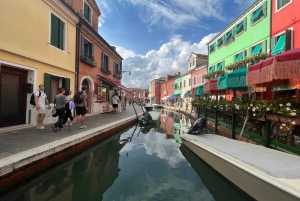 Venice Full Day : Walking Tour & Murano, Burano Boat Tour