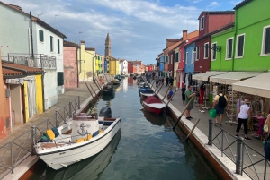 Venice Full Day : Walking Tour & Murano, Burano Boat Tour