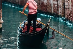 Venezia: Tour in gondola con commento introduttivo dal vivo e audioguida