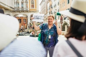 Venezia: Gondoltur på Canal Grande med app-kommentarer
