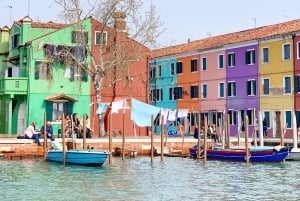 Veneza: Grande Canal, Murano e Burano excursão de meio dia de barco