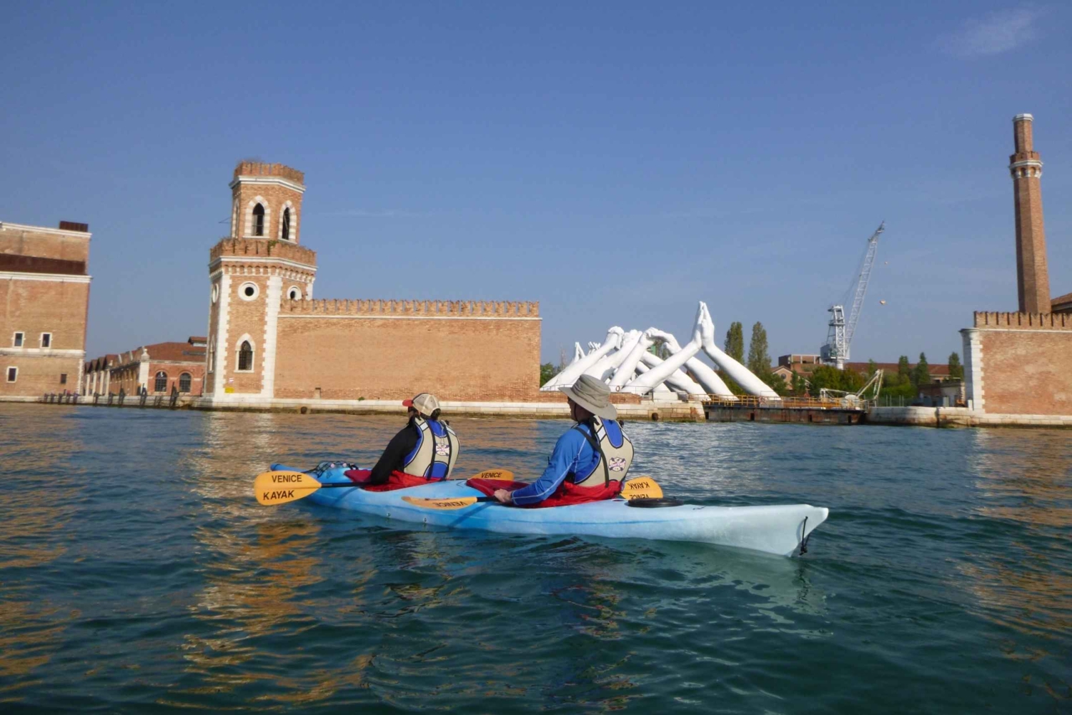 Veneza: Passeio de caiaque pelas joias escondidas do canal com guia certificado