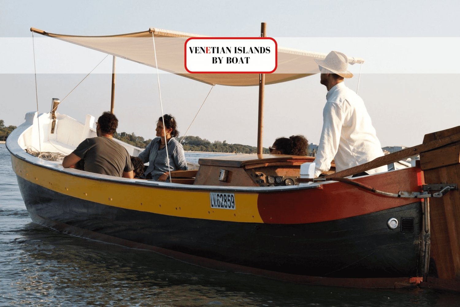Venedig: Ø-tur med Bragozzo - Murano, Burano & Torcello