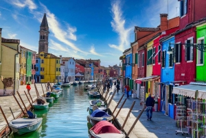 Venedig: Inseltour mit Bragozzo - Murano, Burano & Torcello