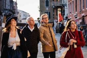 ベネチア・フード・テイスティング・ツアー:食事、ワイン、ディナーと地元ガイド