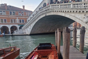 travel through time in Murano with a historic Venetian boat