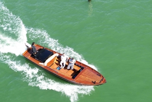 travel through time in Murano with a historic Venetian boat