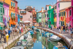 Venedig: Murano, Burano og Torcello Island Vandtaxa Tour