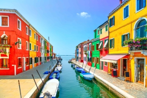 Venedig: Murano, Burano og Torcello Island Vandtaxa Tour