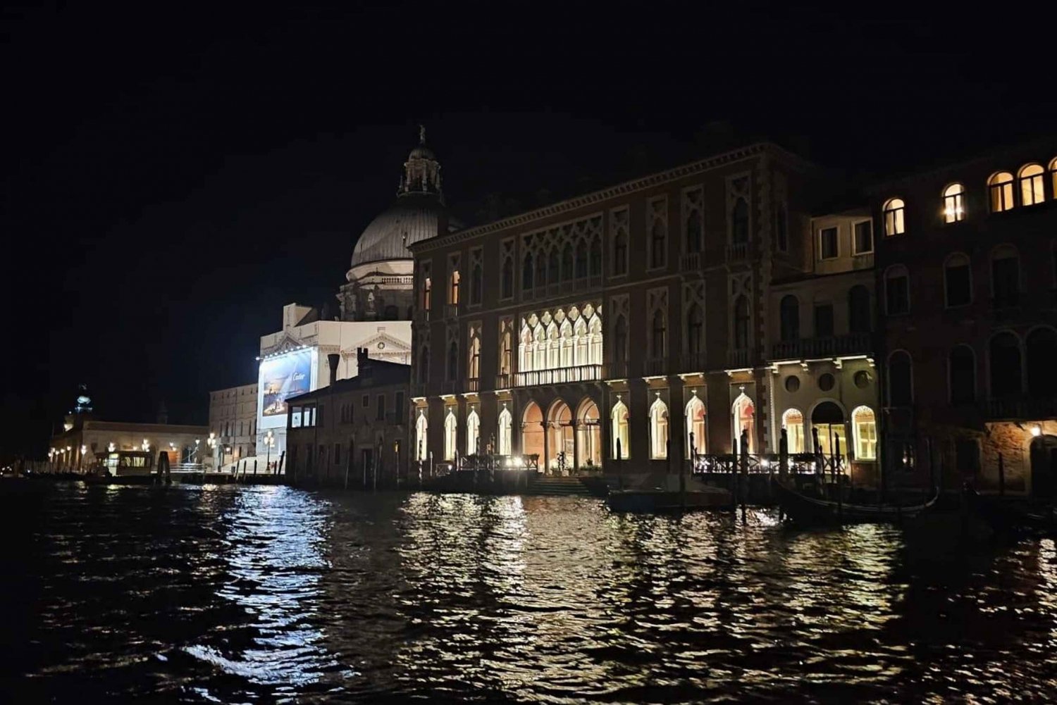 Venice: Night Boat Tour from Zattere