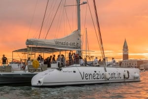 Venezia: Nattkatamarancruise i lagunen