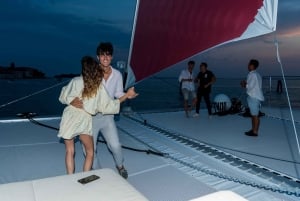 Venezia: Nattkatamarancruise i lagunen