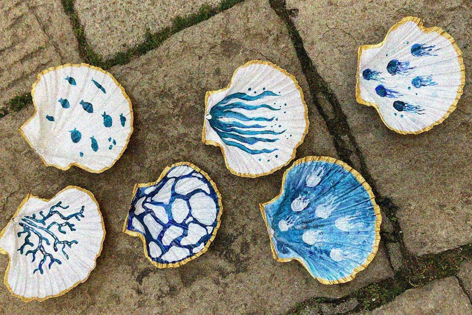 Venice: Paint Your Own Lagoon Shell