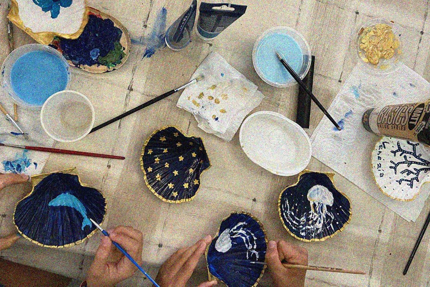 Venice: Paint Your Own Lagoon Shell