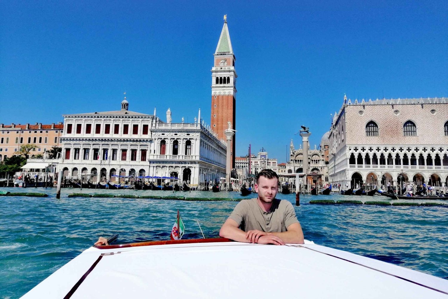 Venedig: Privat bådtur med afhentning på hotellet