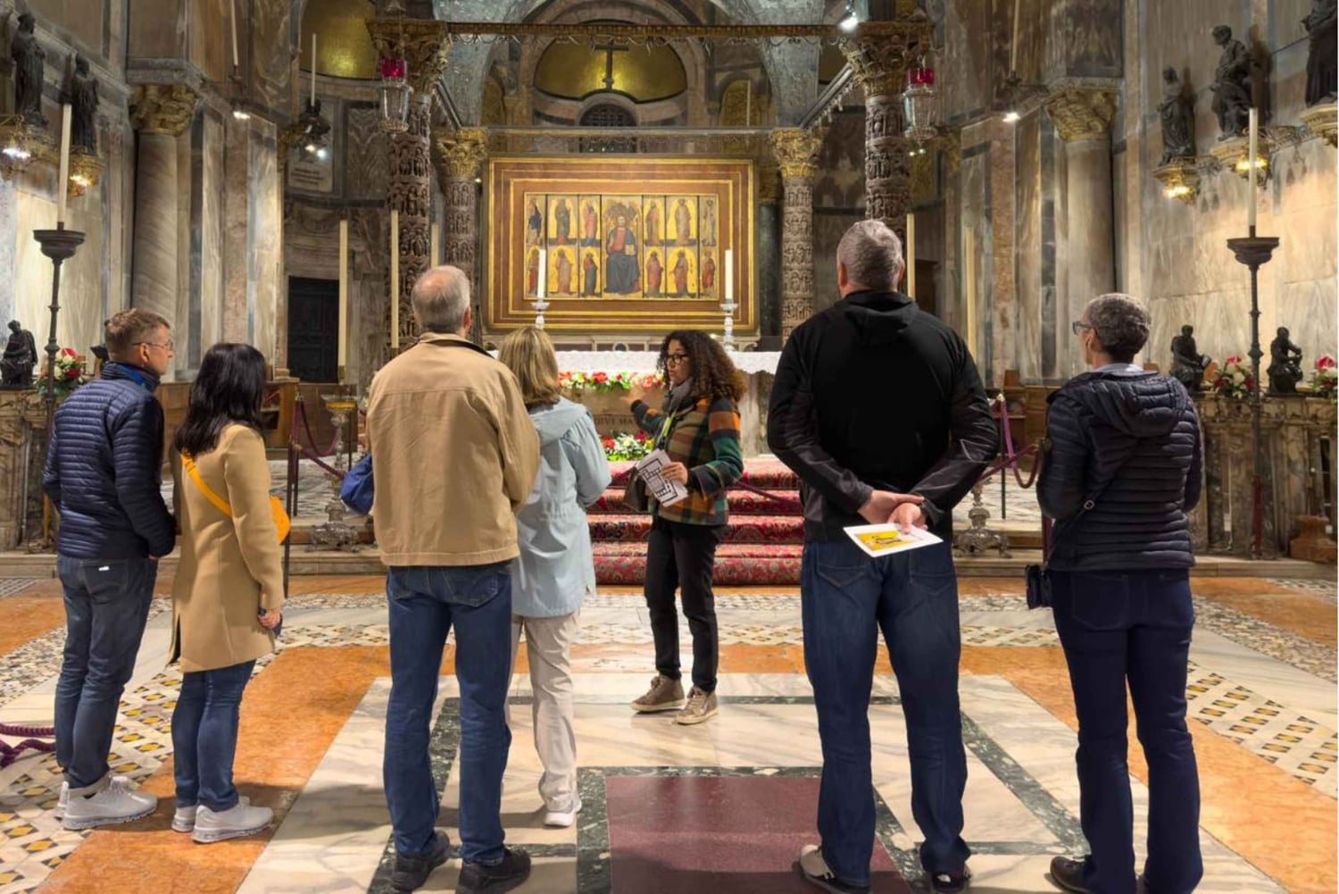 Wenecja: Prywatny wieczorny spacer z wejściem VIP do Bazyliki św. Marka