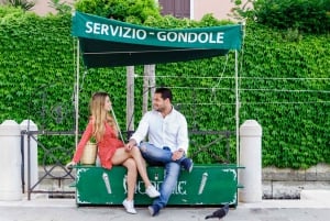 Venise : Promenade en gondole privée avec séance photo