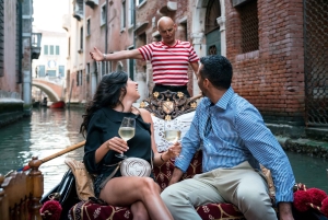 Venedig: Privat gondoltur med fotografering