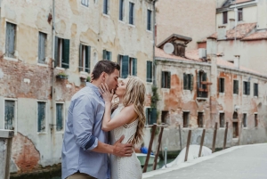 Venedig: Privat gondoltur med fotografering