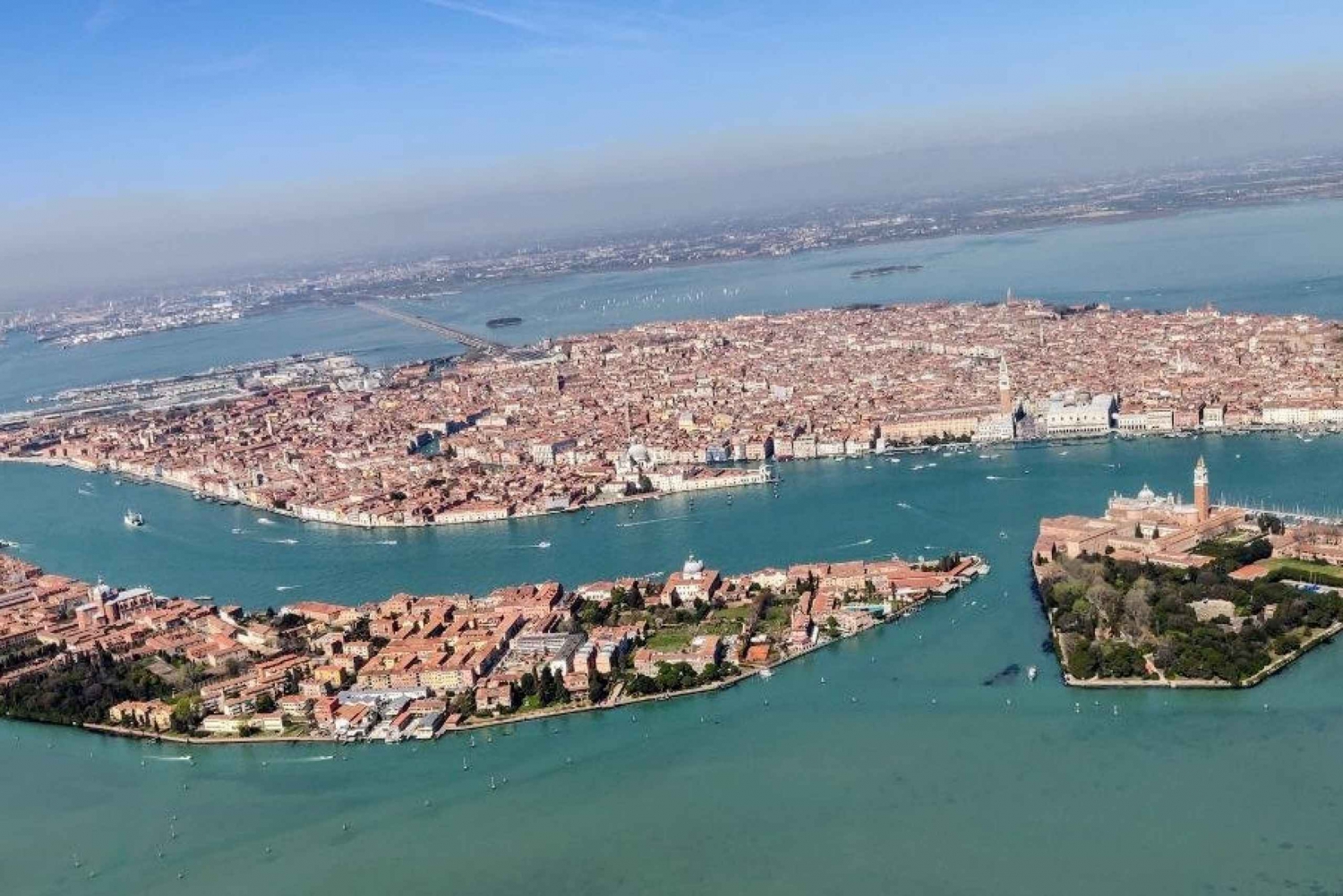Venice: Private Helicopter Tour over the Lagoon