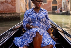 Veneza: Sessão fotográfica privada em gôndola