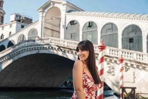 Venedig: Privates professionelles Fotoshooting - Rialtobrücke