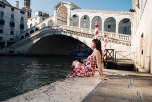 Venedig: Privates professionelles Fotoshooting - Rialtobrücke