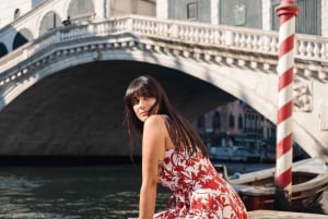 Venedig: Privates professionelles Fotoshooting - Rialtobrücke