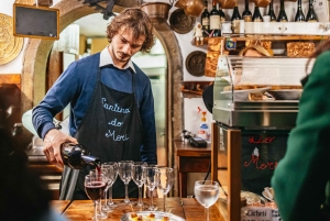 ヴェネツィアリアルト市場食とワインのランチタイムツアー