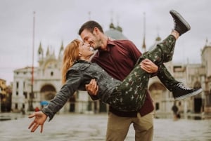 Venezia: Romantisk fotoshoot for par