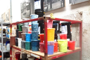 Veneza: Oficina de serigrafia em um ateliê histórico