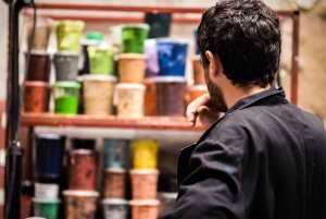 Veneza: Oficina de serigrafia em um ateliê histórico