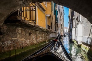 Venedig: Delad gondolfärd över Canal Grande
