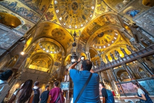 Venise : visite de la basilique Saint-Marc et de la terrasse avec apéritif
