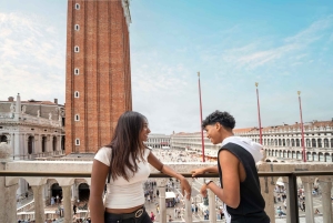 Venise : visite de la basilique Saint-Marc et de la terrasse avec apéritif