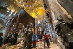 Venise : visite de la basilique Saint-Marc et de la terrasse avec apéritif