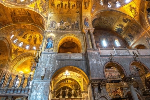 Venise : visite de la basilique Saint-Marc et de la terrasse avec apéritif