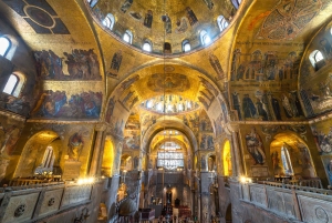 Venise : visite de la basilique Saint-Marc et de la terrasse avec apéritif