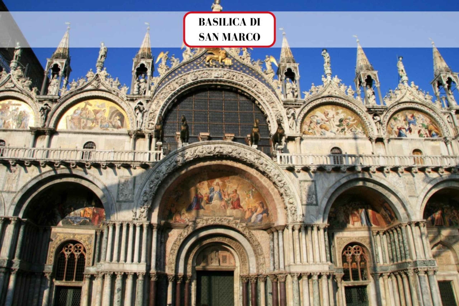 Venetië: Basiliek van San Marco, Dogenpaleis & Optie Klokkentoren