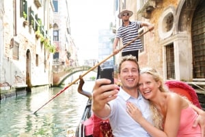 Venedig: Markuskirken - guidet tur og gondoltur