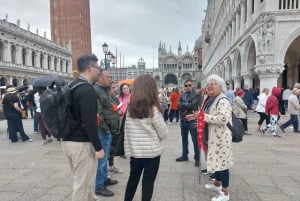 Venezia: Markusbasilikaen, Dogepalasset og Murano-tur