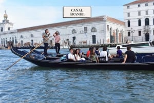 Wenecja: Wycieczka piesza na Plac Świętego Marka i przejażdżka gondolą
