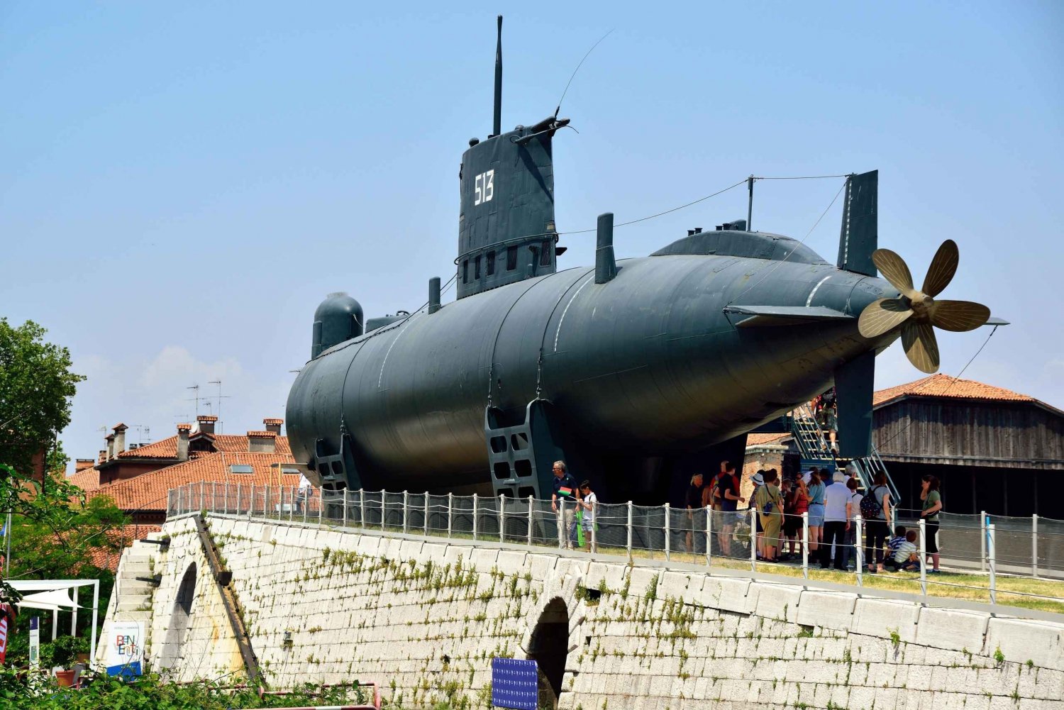 Venice, Submarine Enrico Dandolo and Naval History Museum