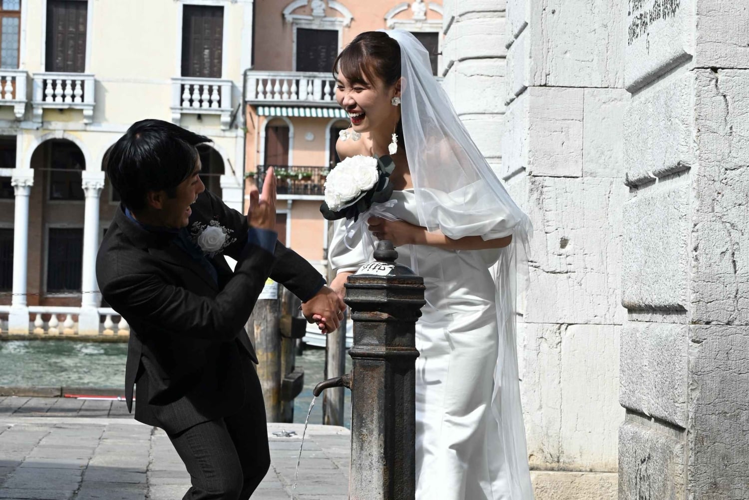 Venedig: soluppgång/solnedgång/professionell fotografering under dagen