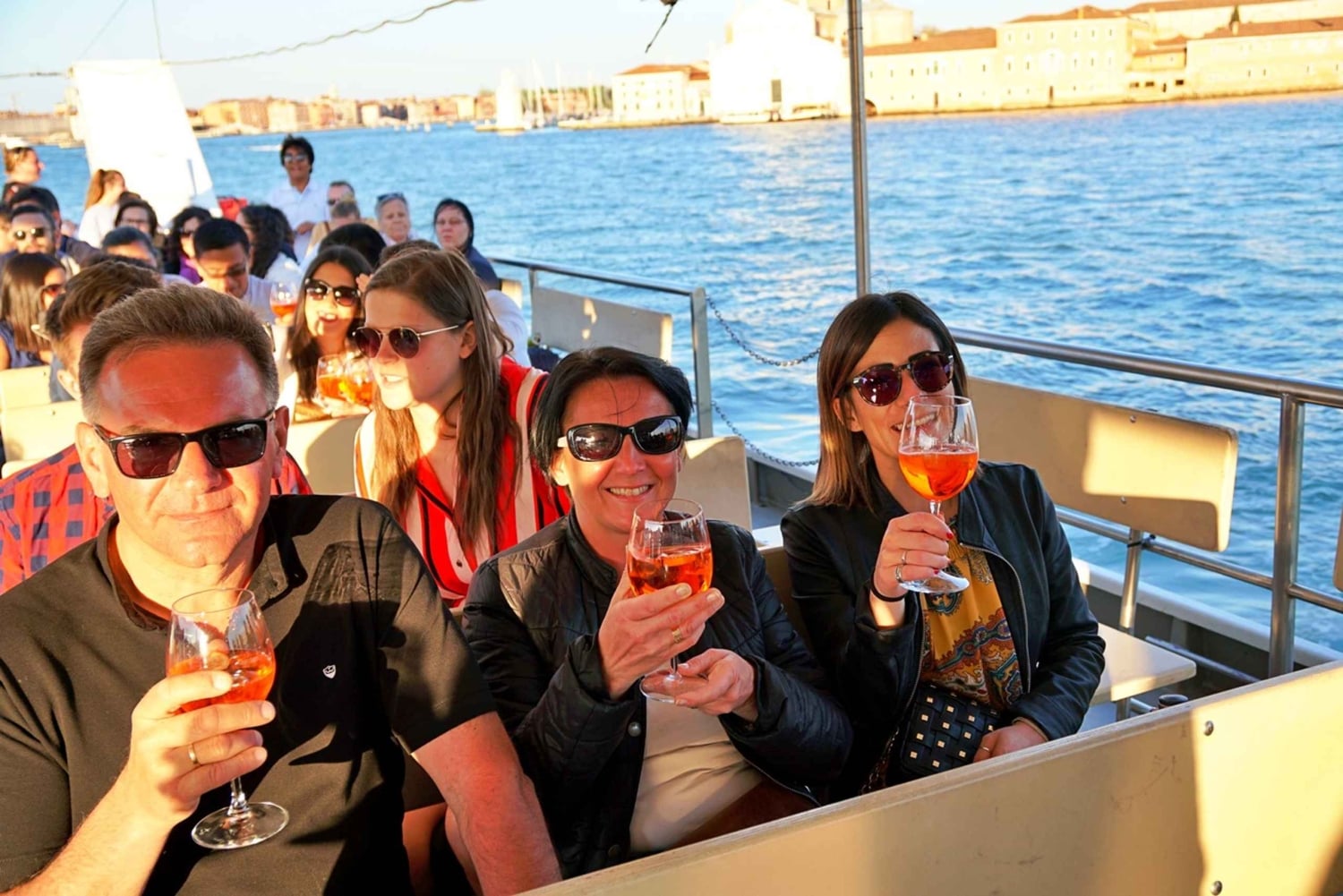 Wenecja: rejs wycieczkowy o zachodzie słońca z aperitifem