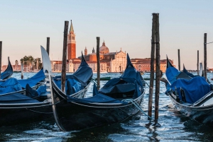 Venice: Sunset Gondola Ride & Guided Walking Tour