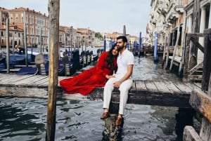 Venezia: den beste parfotograferingen