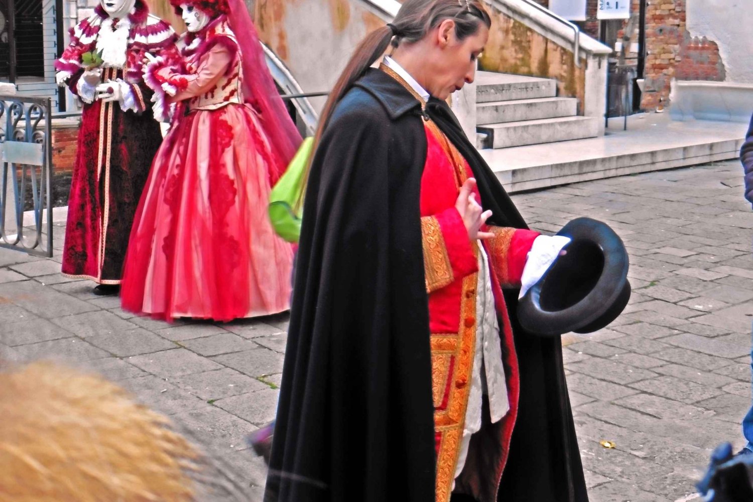 Venedig: Teatralsk vandrende karnevalsshow & Casanovas hemmeligheder