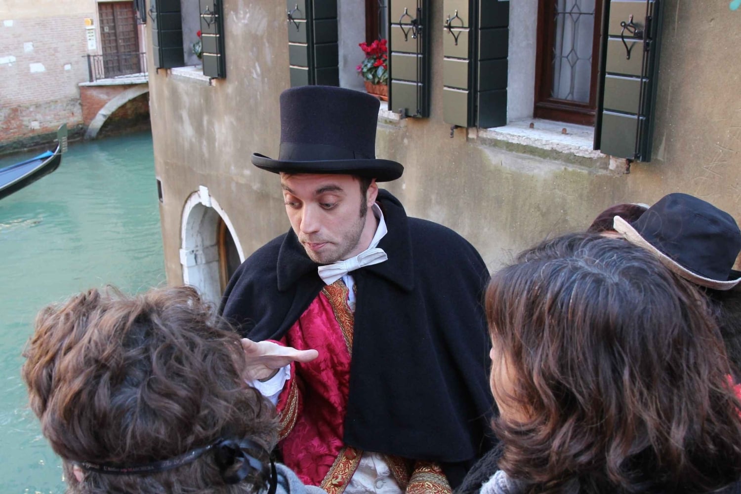 Venice:Theatrical Walking Carnival Show & Casanova's Secrets