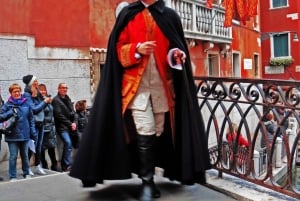 Venice:Theatrical Walking Carnival Show & Casanova's Secrets